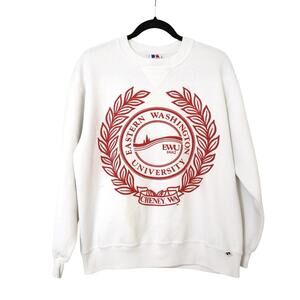 Vintage Russell Eastern Washington University EWU Crewneck Sweatshirt M 90s